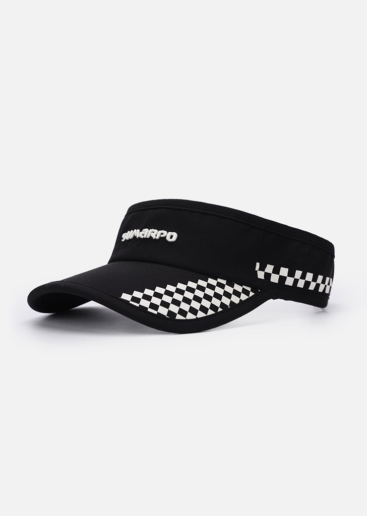 SUMARPO LIGHTWEIGHT RUN VISOR BALCK WHITE